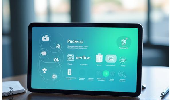 Icone di esami medici e prevenzione su un display digitale.