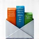 Icona busta email con diverse cartelle per categorie