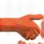 Icona stretta di mano per opportunità di partnership